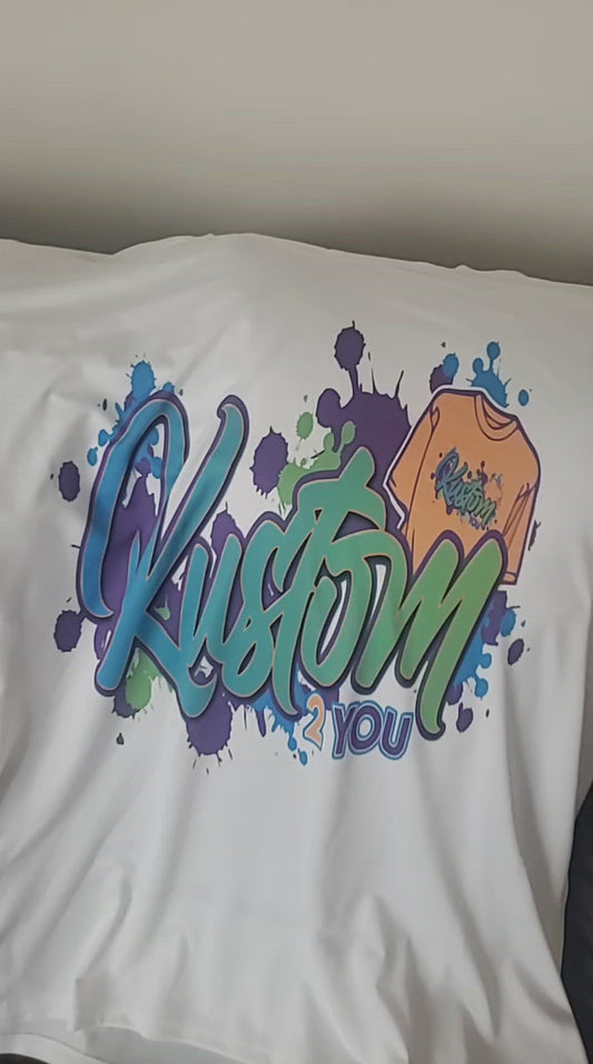 Tee shirts full color in fabric